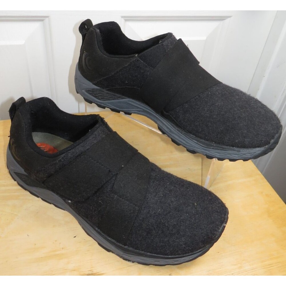 Topo Rekovr Recovery Slip On Shoes in Charcoal/Black Mens Size 10.5